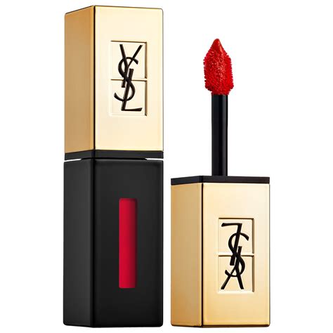 ysl red lip gloss|ysl lip gloss gift set.